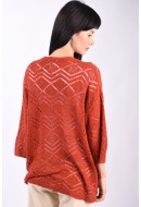 Kimono Dama Jacqueline De Young Jdykofi 3/4 Marsala